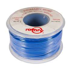 6818-PRIMARY WIRE BLUE 16 AWG 100'